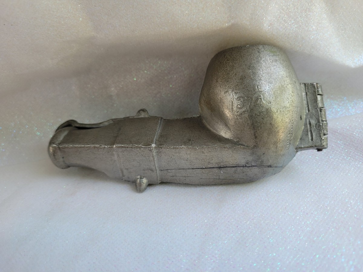 pipe tobacco mold Antique Pipe Tobacco Mold 374 Ice Cream Chocolate Candy Molding Pewter #374