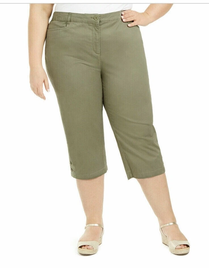 Karen scott hotsell denim capris
