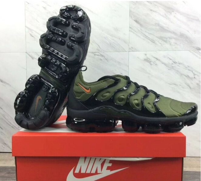 nike tn olive green