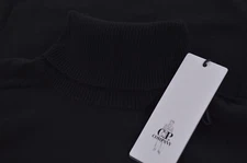 C.P. (CP) Company NWT Merino Wool Turtleneck Sweater Size XS 46 in Solid Black