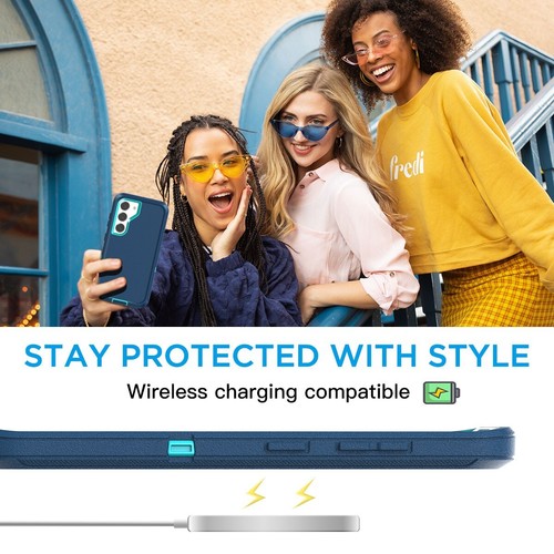 Custodia ultra per Samsung Galaxy S23/S23+/S23 con clip cintura e protezione schermo - Foto 24 di 30