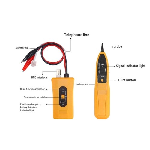 Ethernet Cable Tester Multifunction Networking Cable Tester Wire Tracer Trackers - Photo 6/8