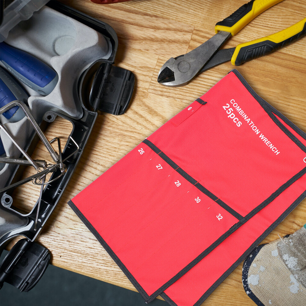 Tool Bag Organizer Wrench Roll Up Small Canvas Tool Bag eBay