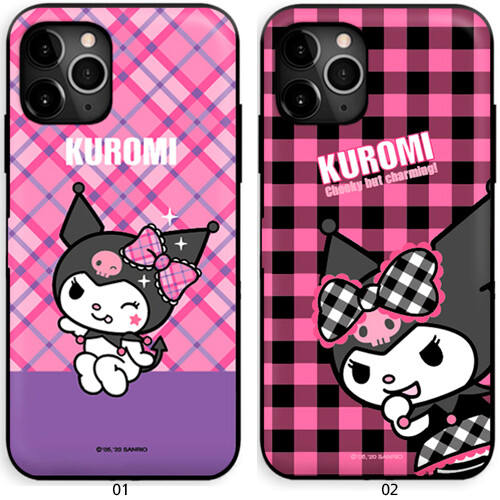 Kuromi Cutie Magnet Karten Hülle für Galaxy S25 S24 S23 Plus Ultra - Bild 2 von 17