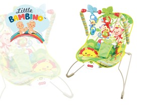 Baby Toddler Rocker Bouncer Safe Vibrating Chair Soothing Music