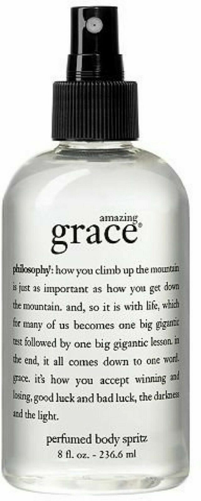philosophy amazing grace body spritz 8 oz