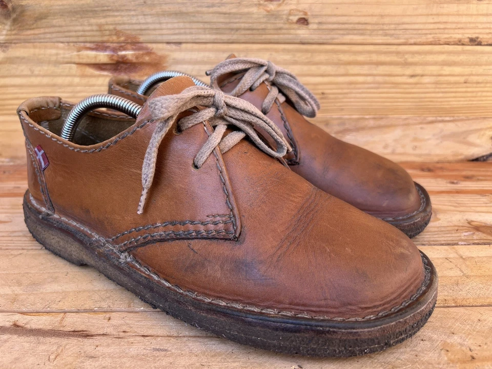 ZAPATOS HECHOS A MANO DUCKFEET JYLLAND MARRÓN - TALLA EU 42/ EE. UU. Hombres 9,5 / EE. UU. Mujeres 11 Foto 3 de 4