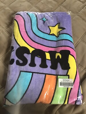 RIPNDIP My Little Nerm Beach Towel (30x60/Purple)