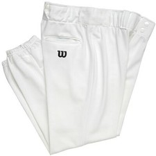 WILSON YOUTH BASEBALL PANTS WHITE WTA4228 SZ XS EXTRA SMALL NB0 19NC0459 new