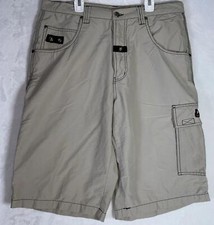 Paco Jeans Vintage VTG Cargo Shorts Mens Size 34 90s Y2k Denim Retro Beige Khaki