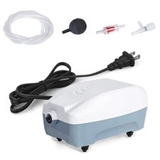 Adjustable Silent Air Pump for Aquarium Fish Tank, Electric Oxygen Pump