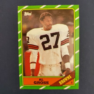 AL GROSS - 1986 TOPPS FOOTBALL CARD  #199  PACK FRESH  LOOK!!