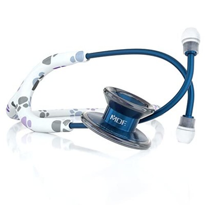 MDF Instruments Paws MD One Epoch Stethoscope, Lightweight Titanium, Adult, D...