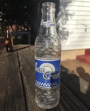 Vintage Sun Crest ACL soda bottle. 10 oz size. 1960.  Petersburg, West Virginia