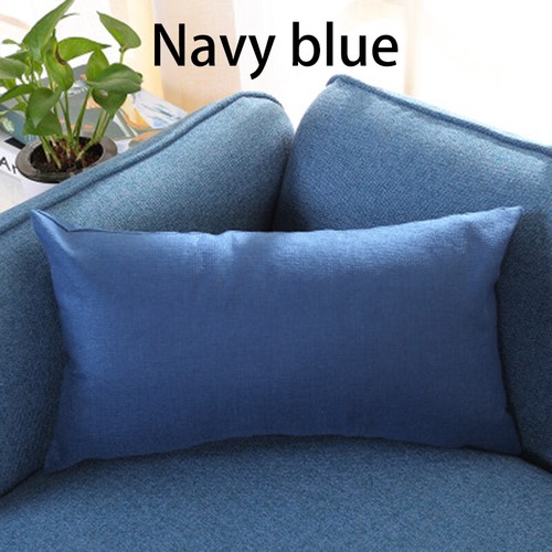 30x50cm Throw Pillow Case Cushion Cover Cotton Linen Rectangle Pillow Cases - Picture 22 of 24