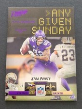 2021 Prestige Xtra Points Any Given Sunday Purple #AGS-KR Kyle Rudolph /149