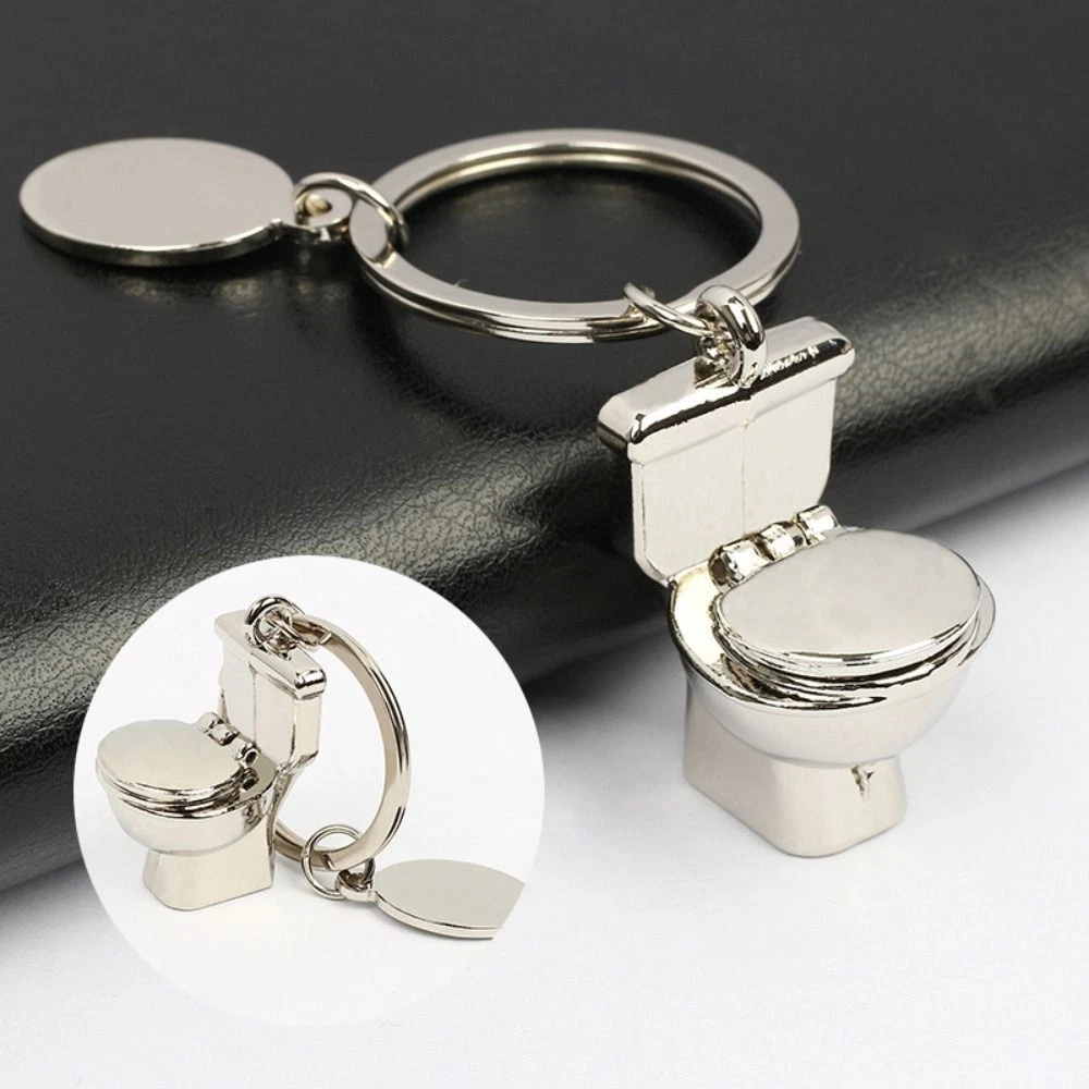 Toilet keychain best sale