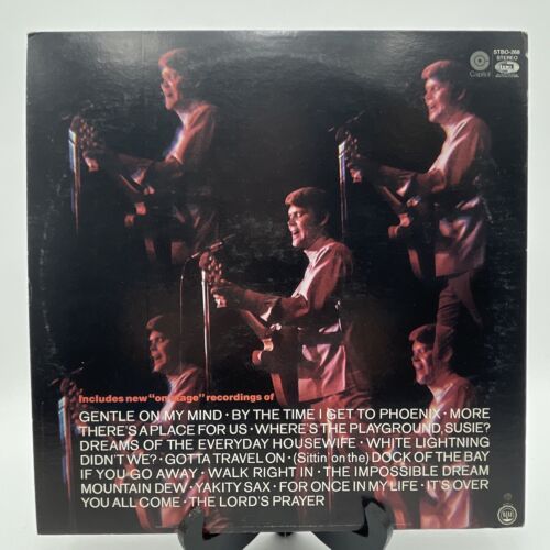 Glen Campbell "Live" Double Record Set Capitol Records STBO-268 1969 - Picture 2 of 12