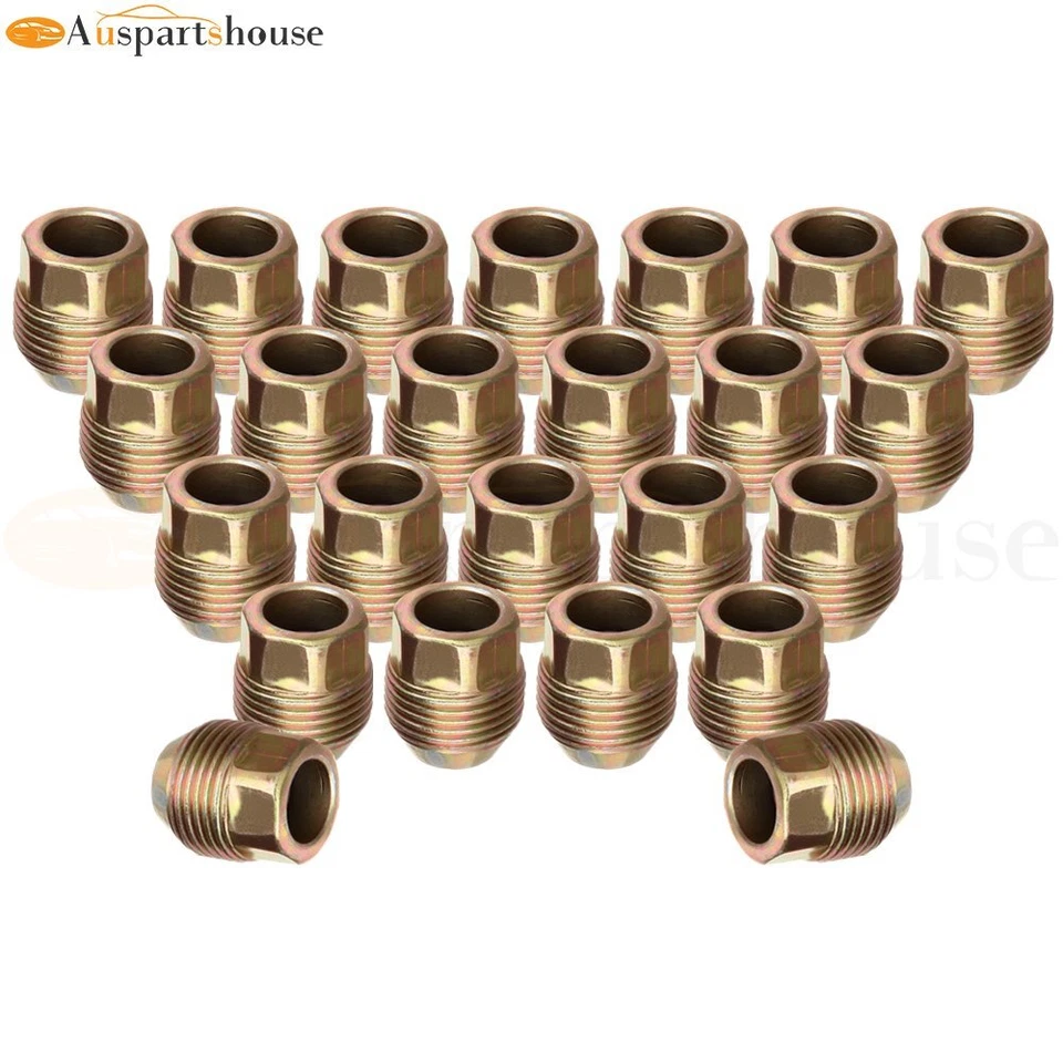 24x Lugs Nuts For 1999-2014 Cadillac Escalade 1990-2000 GMC C2500 M14x1.5 - Image 3 of 4