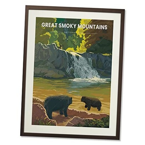 Great Smoky Mountains National Park Vintage Posters U.S. National 20X28 inch