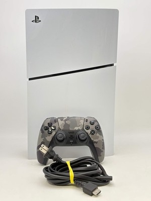 Sony PlayStation 5 Slim Digital CFI-2015 1TB Console w/ Controller Power Cable &