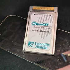 Scientific Atlanta PowerKEY PKM802 CableCARD & Original Reader Housing - AS-IS -