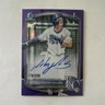 2025 1st Bowman Draft Chrome Purple Refractor Auto /250 Nolan Sailors Royals