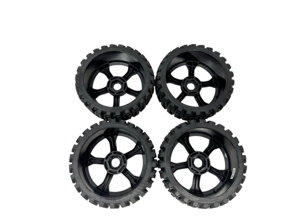 New Team Corally Xprit 1/8 Scale Buggy Tires/Wheels Set Of 4 #16297 - Image 2 of 3