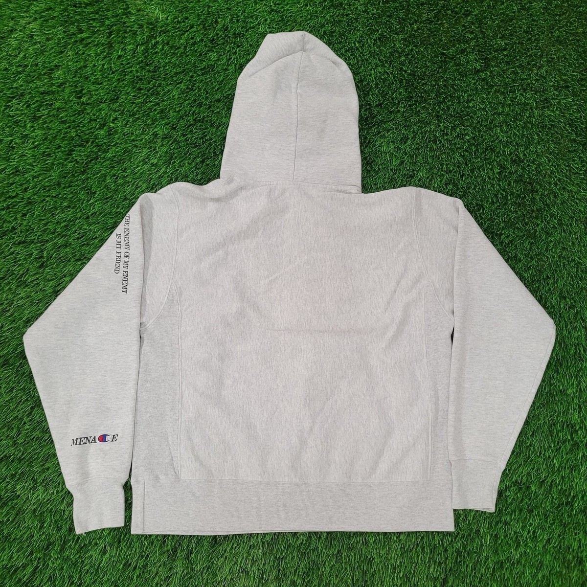 Vintage Beverly Hills Menace Gun Range Hoodie M 23x24 Champion