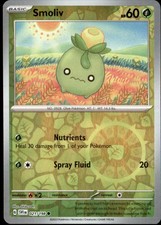 Smoliv 021/198 Scarlet & Violet Common Reverse Holo NM Pokemon TCG