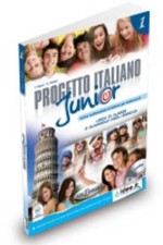 PROGETTO ITALIANO JUNIOR: LIBRO + QUADERNO + AUDIO By T. A. Albano Marin *Mint*