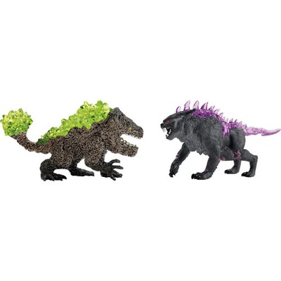 schleich   ELDRADOR CREATURES 70827 Schattenluchs vs. Felsbrecher