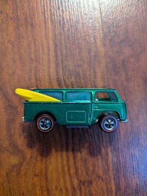 Vintage 1969 HOT WHEELS Mattel Redline Volkswagen Green Beach Bomb Die Cast Van