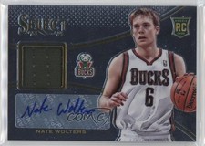 2013-14 Panini Select Rookie Jersey Auto Nate Wolters #13 Auto 0tk0