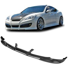 Fits 10 11 12 Hyundai Genesis Coupe 2dr Front Bumper Lip Splitter Pd Pu Black
