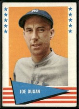 1961 Fleer Baseball Greats (F418-3) #103 Joe Dugan VG/VG-EX