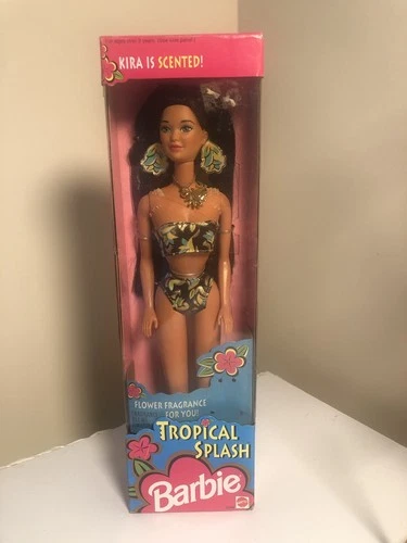 1994 Mattel Scented KIRA Barbie Doll Tropical Splash No. 12449 Vintage NOS New