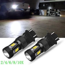 3157 Backup Reverse Light LED Bulbs White for Chevy Silverado 1500 99-2013 2/10x