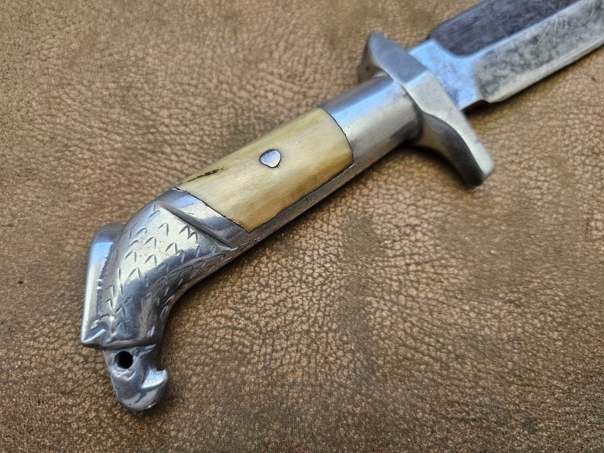 Vintage Mexico Perez style eagle head pommel dagger bowie knife | eBay