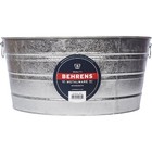 Behrens 17 Gal. Round Hot-Dipped Utility Tub 3 Behrens 3 085995000884 Hot Dipped