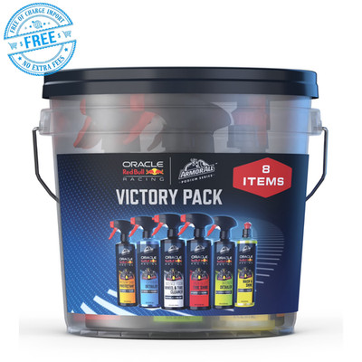 8-Piece Bucket Armor All Podium Series Victory Pack Car Detailing Kit Easy Clean