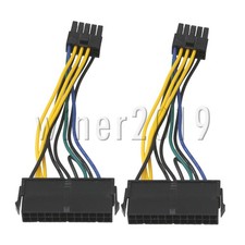 Length 24 Pin to 10 Pin ATX Computer Power Supply Motherboard Adapter