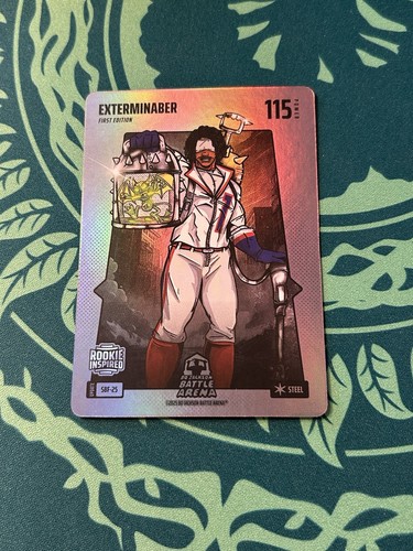 Malik Nabers EXTERMINABER SBF-25 Silver Foil Bo Jackson Battle Arena 2025 Rookie