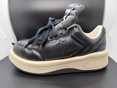 Size 9.5 - Converse Rick Owens x DRKSHDW TURBOWPN Low Black Cloud