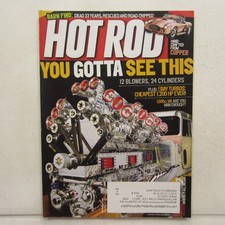 Hot Rod Magazine Sep 2011 eBay Turbos, 12 Blower, 24 Cylinders, Barn Find