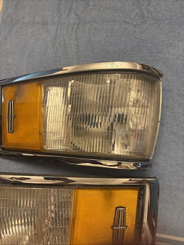 Juego de 2 pares de luces esquineras marcadoras laterales delanteras derecha izquierda Lincoln Town Car 1990-1994 - Imagen 4 de 13