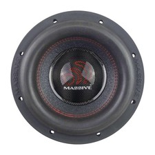 Subwoofer Massive Audio H84 8" 600W doble cesta fundida de 4 ohmios