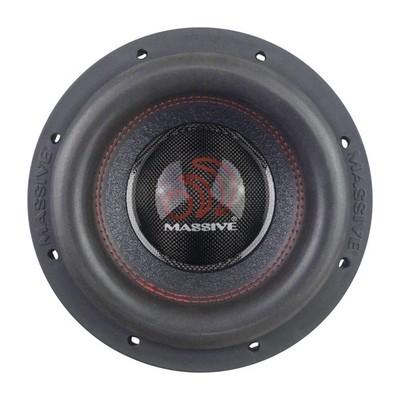 Massive Audio H84 8'' 600W Dual 4-Ohm Cast Basket Subwoofer