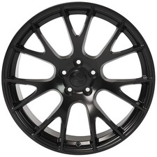 Oe Wheels Dg69-22100-5550-25b1 22 Replica Fits Dodge Ram Hellcat 22x10 Black