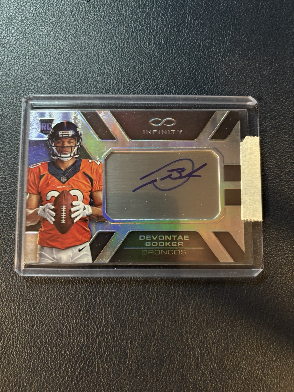 Devontae Booker Panini Infinity #210 Autograph Chrome